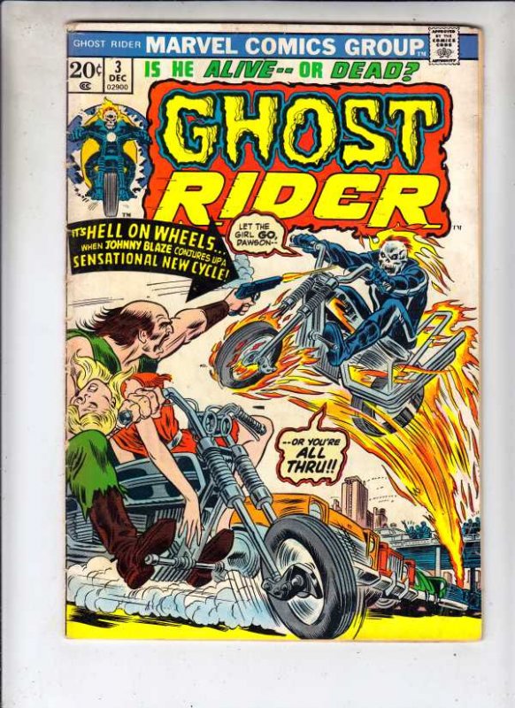 Ghost Rider, The #3 (Dec-73) VG Affordable-Grade Ghost Rider