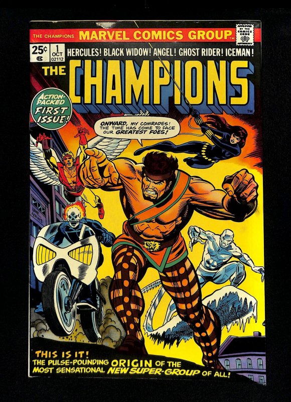 Champions #1 Ghost Rider Black Widow Hercules!