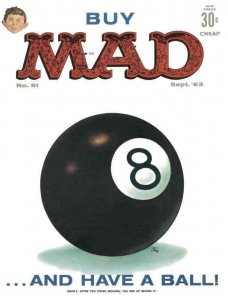 Mad #81 GD ; E.C | low grade comic September 1963 magazine