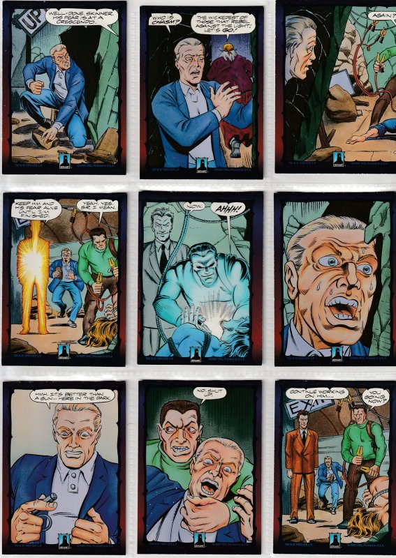 Dark Dominion # 0 Trading Cards  Rare Steve Ditko painted art ! 54  Cards !