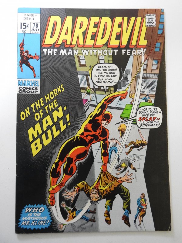 Daredevil #78 (1971) FN/VF Condition!