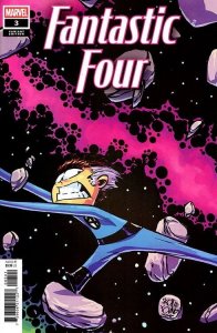 Fantastic Four #4 Marvel Comics Skottie Young Variant Cover C Near Mint