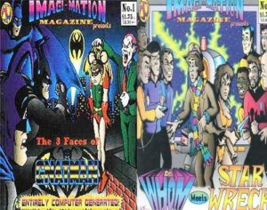 IMAGI MATION MAGAZINE (1989 IMAGINATION GRAPHICS) 1-2. 