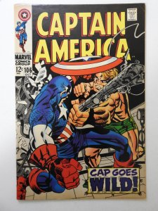 Captain America #106  (1968) FN+ Condition!
