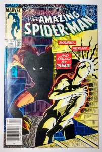 The Amazing Spider-Man #256 (VF, 1984) NEWSSTAND, 1st App Puma