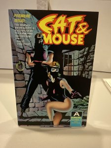 Cat and Mouse #1  F/VF  1990  Paul Gulacy Cover!