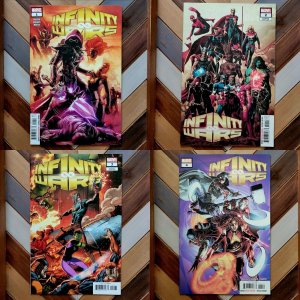 INFINITY WARS #1-4 (Marvel 2018) HIGH GRADE Set of 4 (Duggan, Deodato)