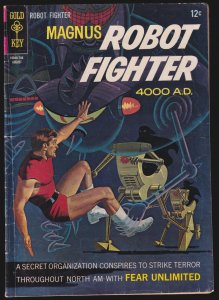 Magnus Robot Fighter #19 4.0 VG Gold Key Comic - Aug 1967