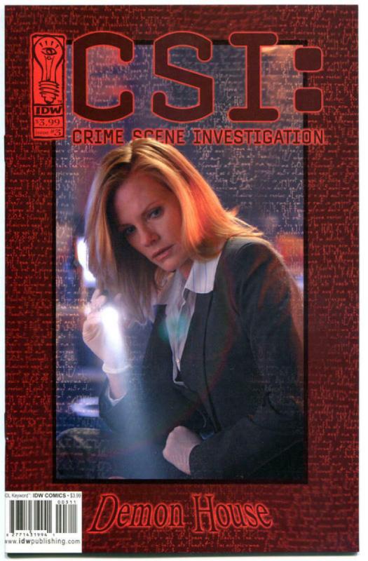 CSI / CRIME SCENE INVESTIGATION #1 2 3 4 5, NM+, Demon House, TV, Las Vegas,2004