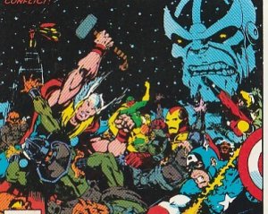 Warlock Special Edition # 6  Thanos, Avengers, Spiderman, The Thing !!