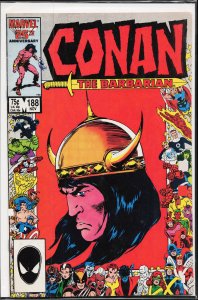 Conan the Barbarian #188 (1986) Conan