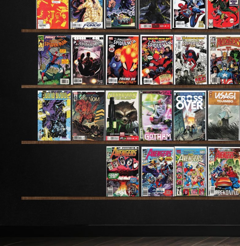 Huge Lot 150+ Comics with The Avengers, The Amazing Spider-Man & More!