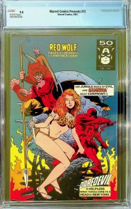 Marvel Comics Presents #72 (1991) - CGC 9.8 - Cert#4007869006