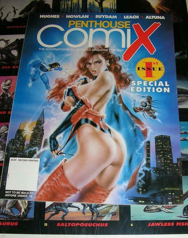 PENTHOUSE COMIX  1 (1995 Special Edition)  some kind of classic  UNCIRCULATED