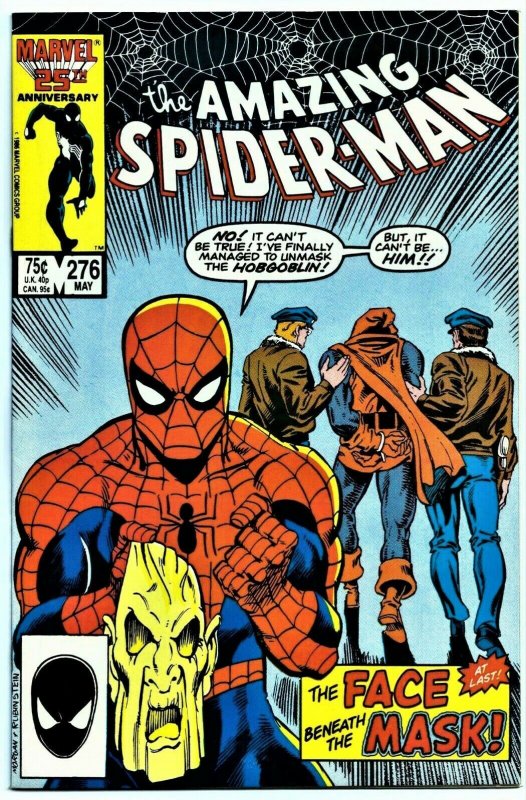 Amazing Spider-Man 1963 1st Series #276 Cover Tom Morgan & Joe Rubinstein NM/M