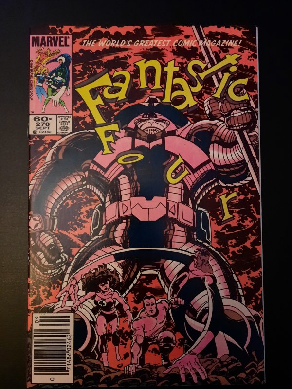 Fantastic Four #270 (1984) VF+ NEWSSTAND