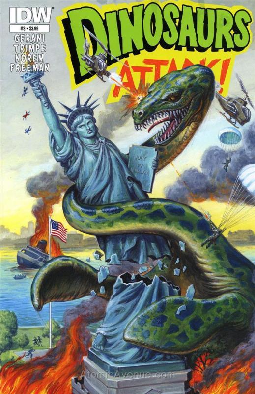 Dinosaurs Attack! (2nd Series) #3 VF/NM IDW - save on shipping - details inside