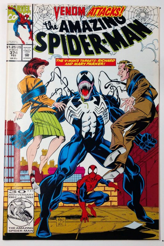 The Amazing Spider-Man #374 (VF/NM, 1993)