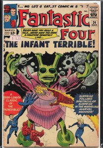Fantastic Four #24 (1964) Fantastic Four [Key Issue]