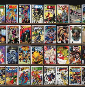 Huge Lot 150+ Comics with Silver Surfer, Shadowman & More!