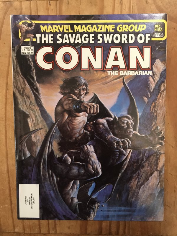 Savage Sword of Conan 83