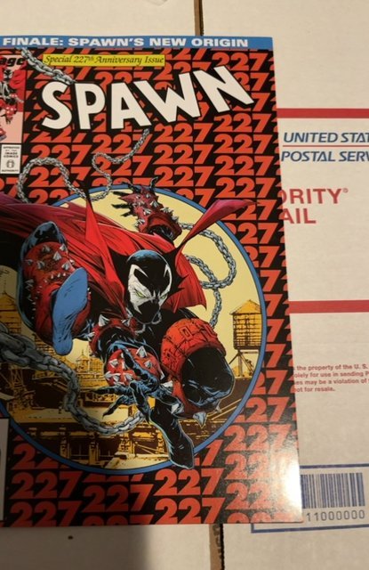 Spawn #227 Amazing Spiderman #300 Homage Image Comics 1st Print Mcfarlane NM-