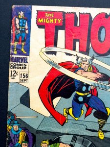 Thor #156 (1968) - The Mighty Thor vs. The Super-Skrull - GD/VG