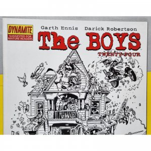 The Boys #24 Robertson Sketch Variant Homage Animal House 2008 Dynamite