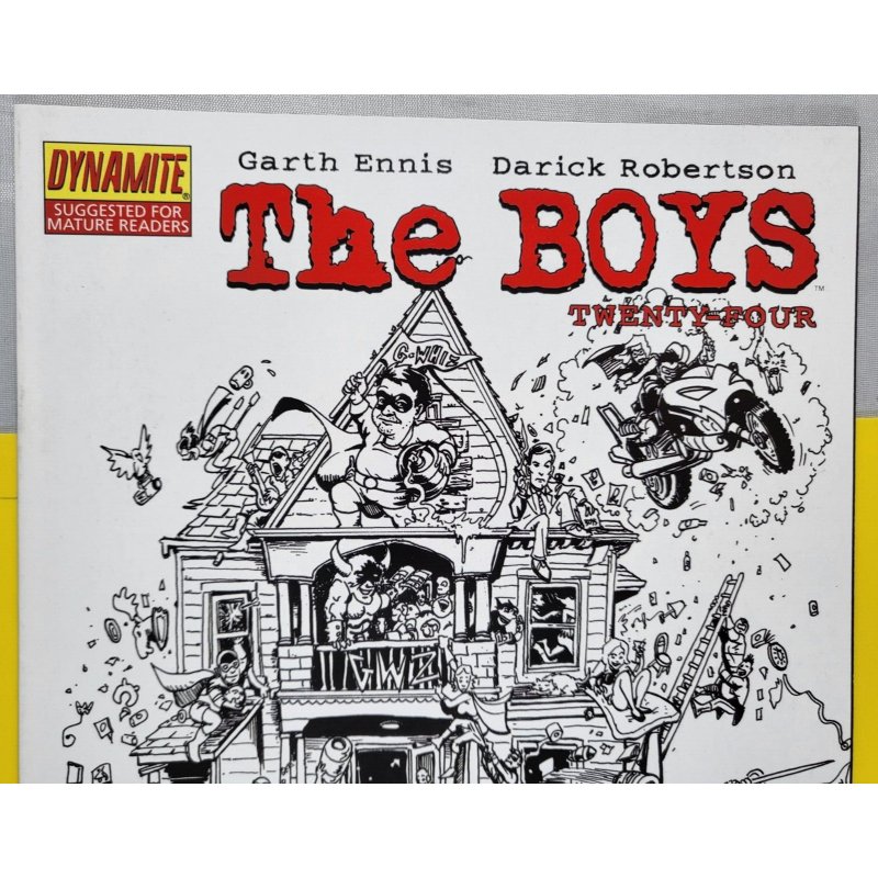 The Boys #24 Robertson Sketch Variant Homage Animal House 2008 Dynamite