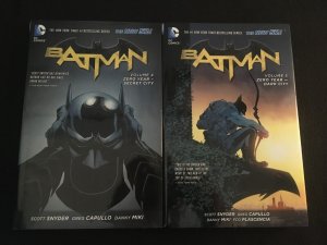 BATMAN: ZERO YEAR Vol. 4: SECRET CITY, Vol. 4: DARK CITY Hardcovers