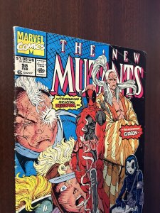 New Mutants #98 Marvel Comics 1991 Newsstand 1st Appearance of Deadpool