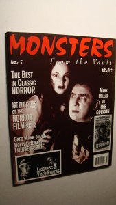 MONSTERS FROM THE VAULT 5 NM- 9.2 OR BETTER FAMOUS CLASSIC HORROR ZOMBIE VAMPIRE