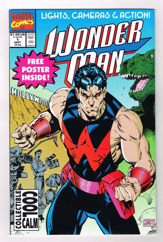 Wonder Man (1991)  Marvel  Poster included