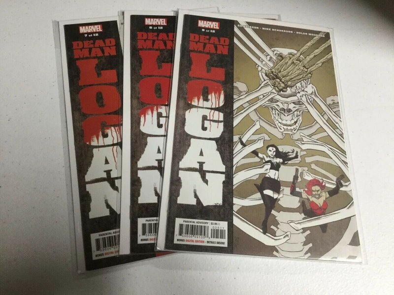 Dead Man Logan 5 6 7 Nm Near Mint Marvel Comics