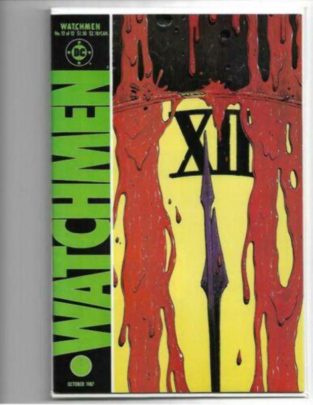 WATCHMEN #12 (DC Comics 1987) Death of RORSCHACH (VF/NM) Alan Moore