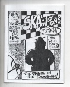 SKA-TOONS #8, Ashcan / Mini comic, Signed Bent, 1996, NM, Ben Steckler, rare