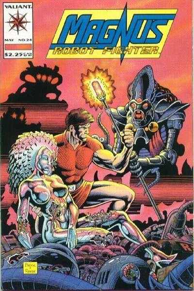 Magnus Robot Fighter (1991 series)  #24, VF+ (Stock photo)