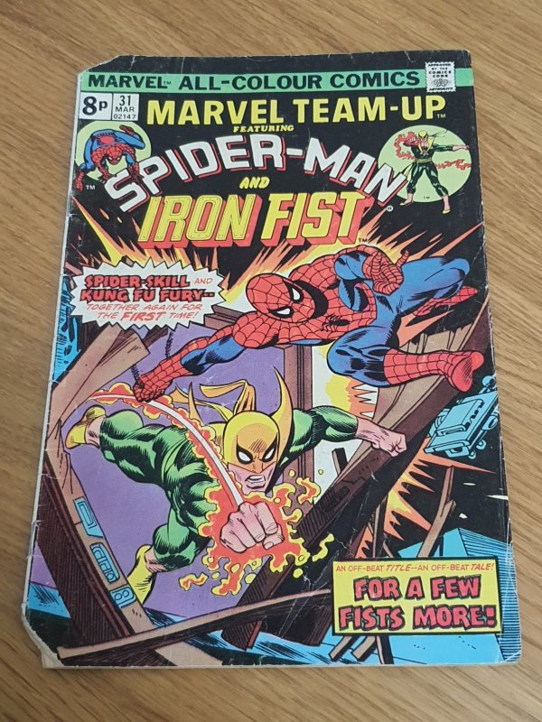 Marvel Team-Up #31 British Variant (1975)