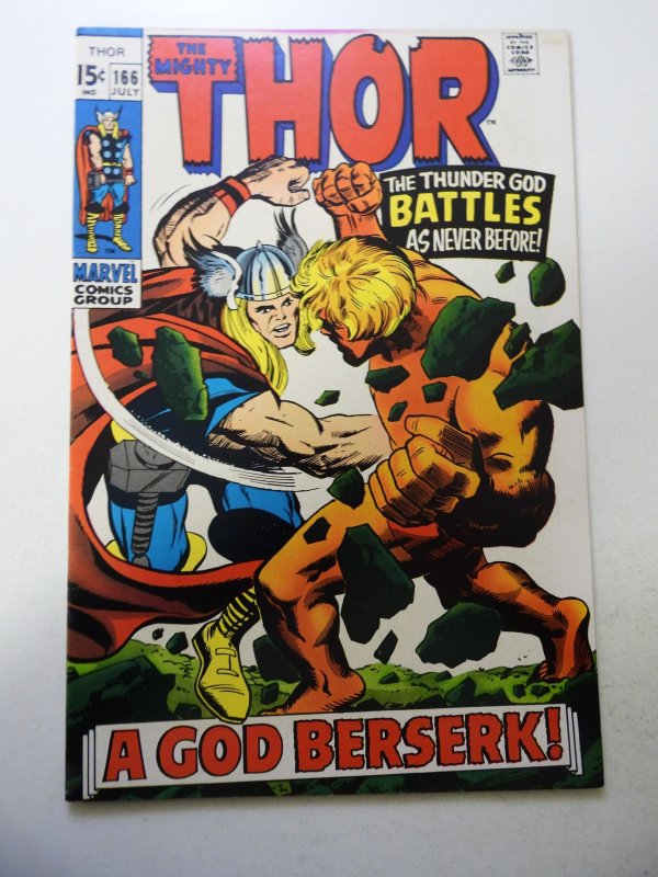 Thor #166 (1969) FN+ Condition