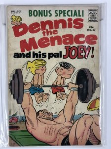 DENNIS THE MENACE GIANTS 17...HIS PAL JOEY 1963 COMICS BOOK