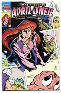 TEENAGE MUTANT NINJA TURTLES PRESENTS APRIL O'NEIL #1 comic book
