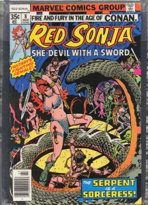 Red Sonja #8 (1978) Red Sonja