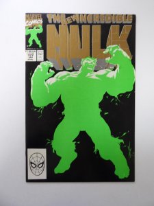 The Incredible Hulk #377 Second Print Cover (1991) VF- condition