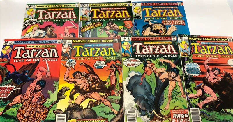 Tarzan Lord Of The Jungle (1977) Set Issue # 1-29 + Annual #1-2 Marvel Universe