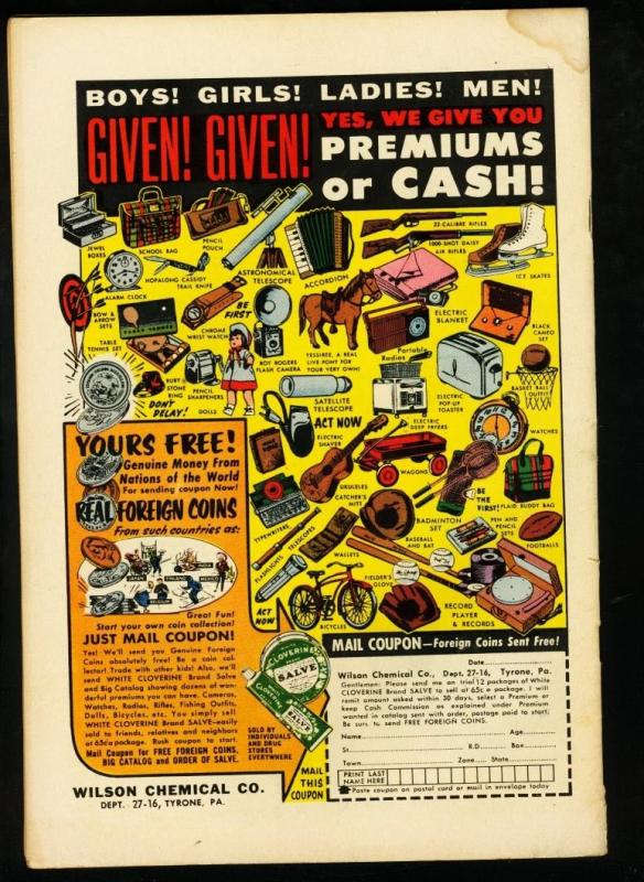 UNKNOWN WORLDS #17-OGDEN WHITNEY CVR-1962 VG