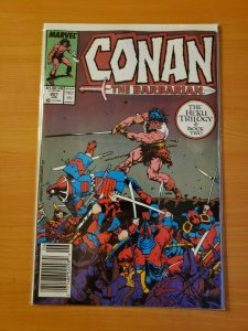 Conan The Barbarian #207 Newsstand Edition ~ NEAR MINT NM ~ 1988 Marvel