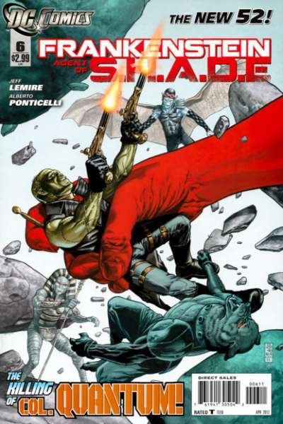Frankenstein: Agent of S.H.A.D.E.   #6, NM + (Stock photo)