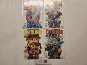 4 Excalibur Marvel Comic Books #1 2 3 4 40 RC39