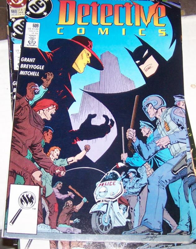 DETECTIVE COMICS  # 609  BATMAN 989, DC ANARKY + BATMAN ROBIN 