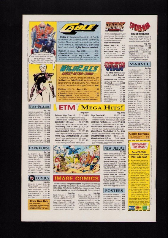 X-Force #13 - SIGNED BY DAN PANOSIAN! (8.5) 1992